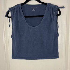 American Eagle Outfitters Slate Blue Tank Top